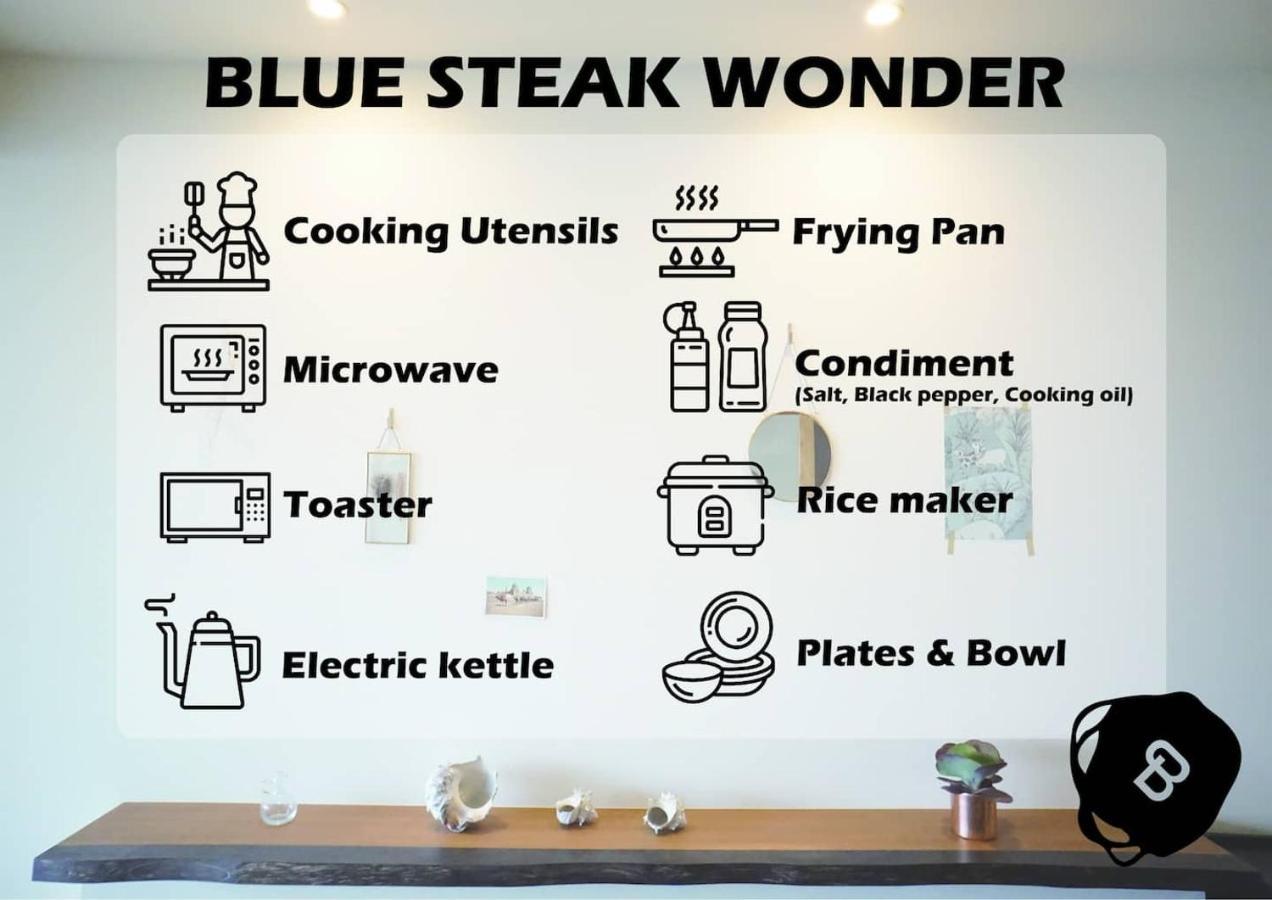 Blue Steak Wonder Nagahama Aparthotel Yomitan Luaran gambar
